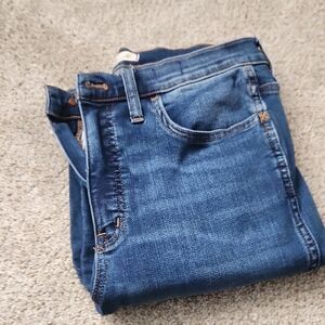 Madewell Roadtripper Dark Blue Denim Jeans